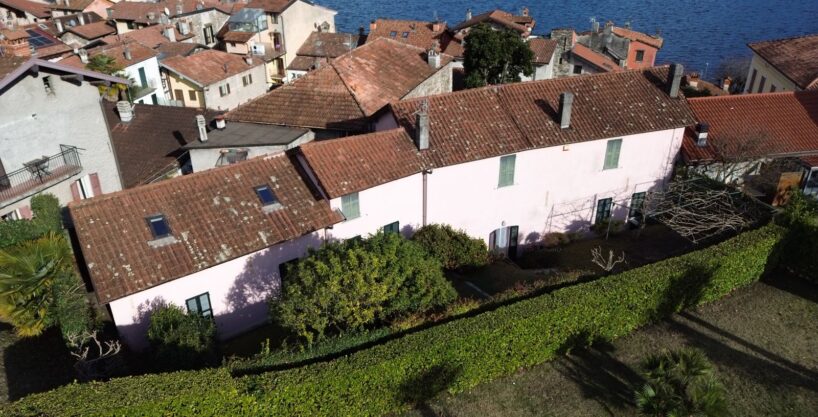 Comer See Gravedona Ed Uniti Haus mit Garten