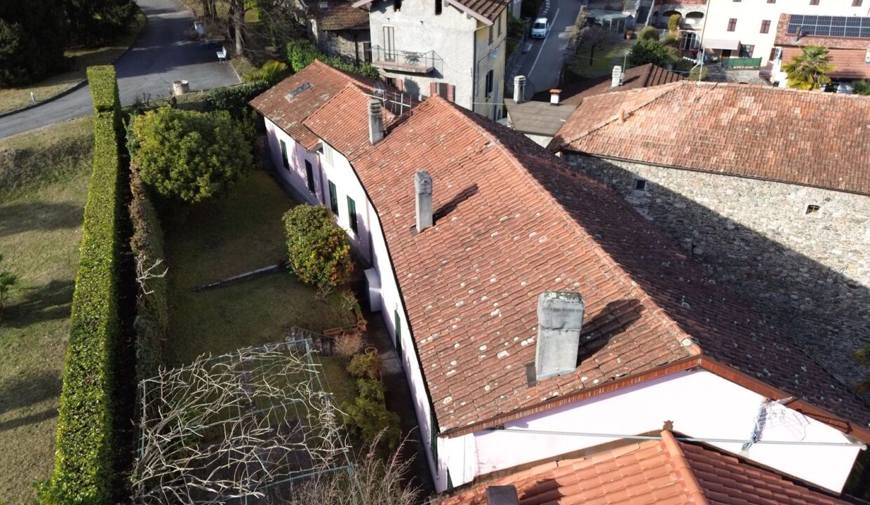 Comer See Gravedona Ed Uniti Haus mit Garten