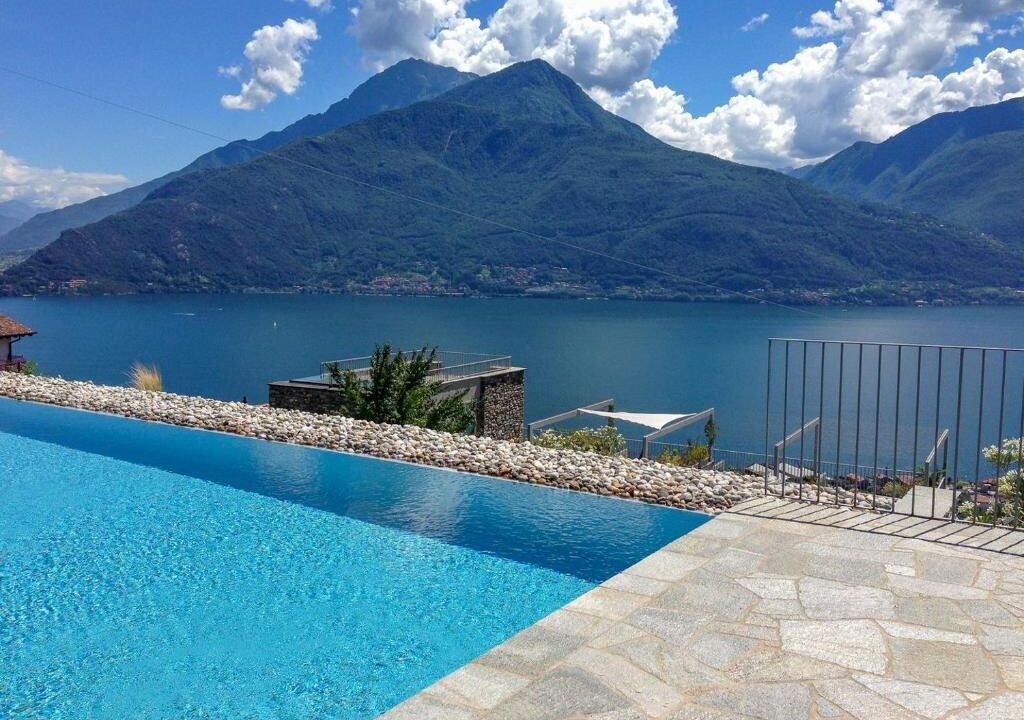 Comer See Wohnung in Pianello del Lario mit Poolanteil