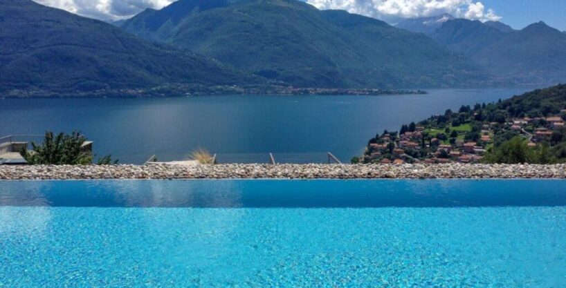 Comer See Wohnung in Pianello del Lario mit Poolanteil