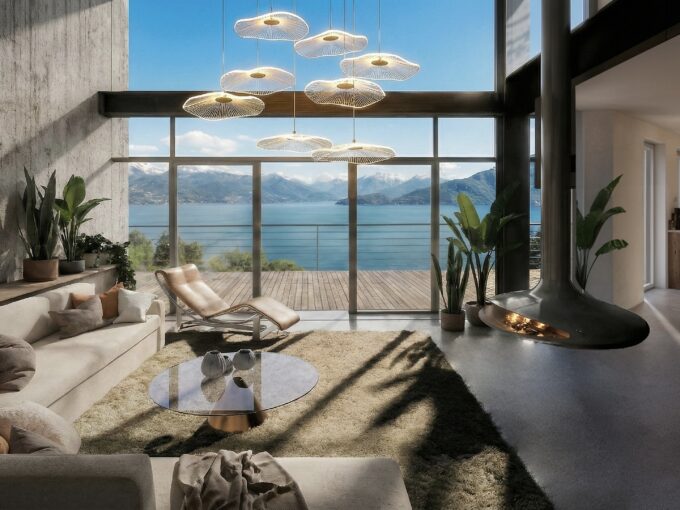 Luxusvilla mit Seeblick in Pianello del Lario Comer See