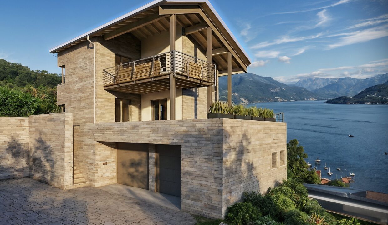 Luxusvilla mit Seeblick in Pianello del Lario Comer See