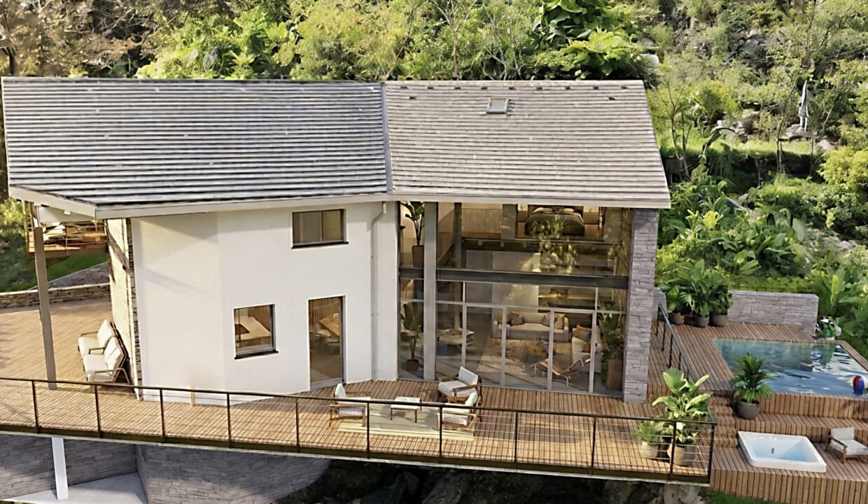 Luxusvilla mit Seeblick in Pianello del Lario Comer See