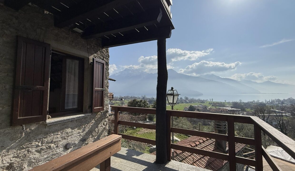 Comer See Gravedona Wohnung mit Seeblick