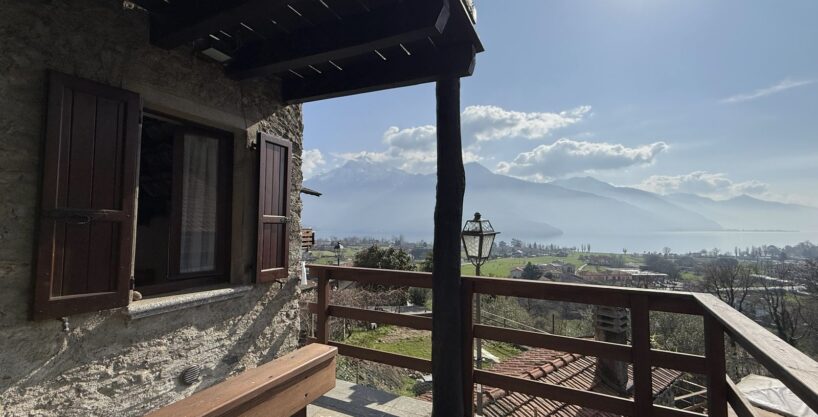 Comer See Gravedona Wohnung mit Seeblick