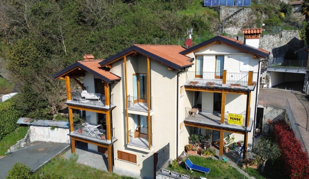 Comer See Wohnung Gravedona ed Uniti mit Seeblick