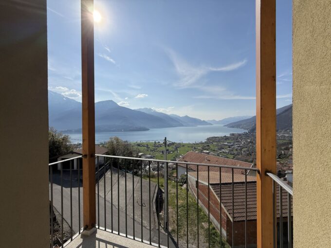 Comer See Wohnung Gravedona ed Uniti mit Seeblick