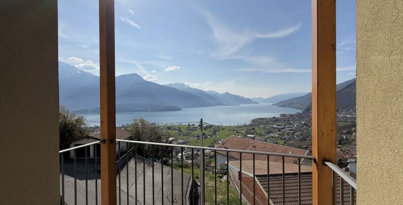 Comer See Wohnung Gravedona ed Uniti mit Seeblick