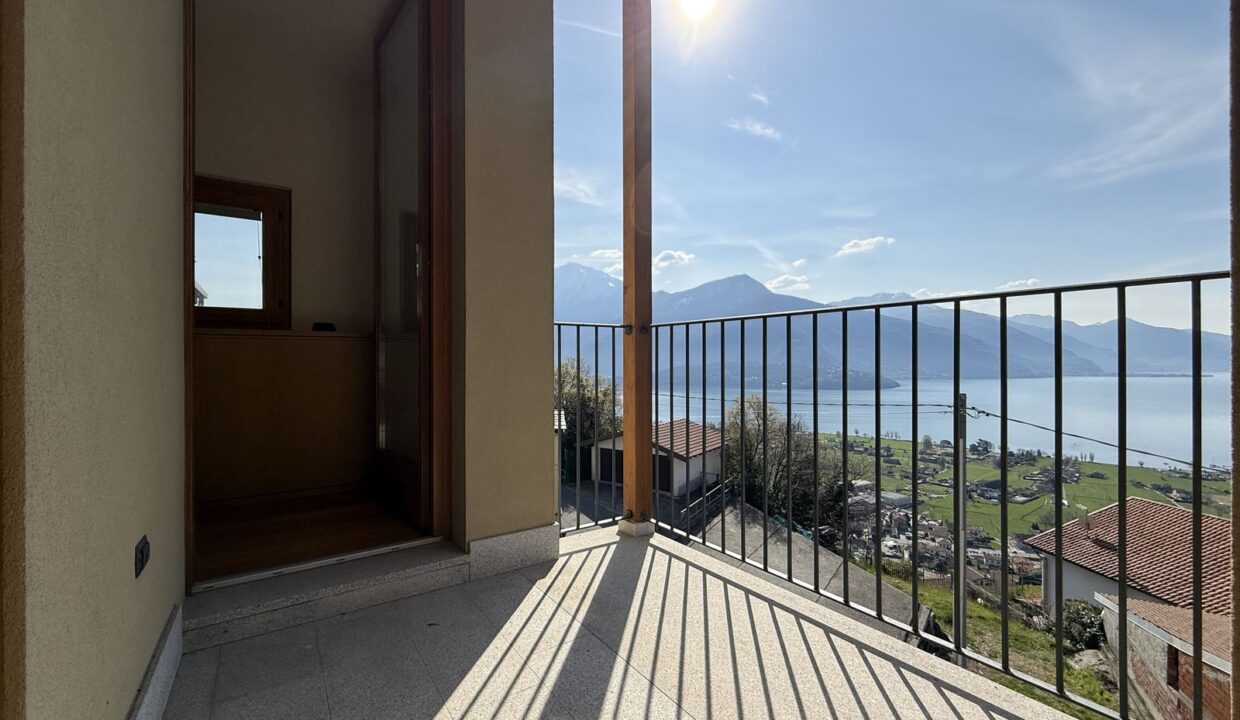 Comer See Wohnung Gravedona ed Uniti mit Seeblick