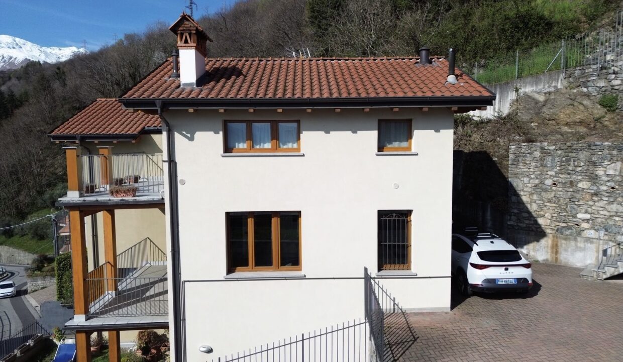 Comer See Wohnung Gravedona ed Uniti mit Seeblick