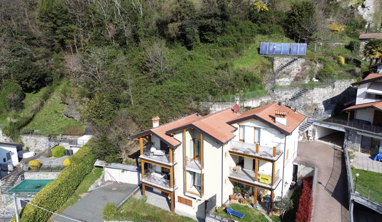 Comer See Wohnung Gravedona ed Uniti mit Seeblick