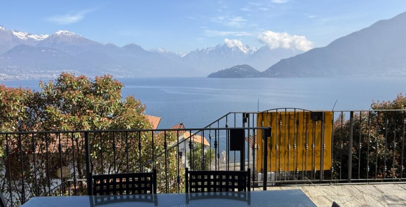 Pianello del Lario Häuschen mit Garten und Seeblick