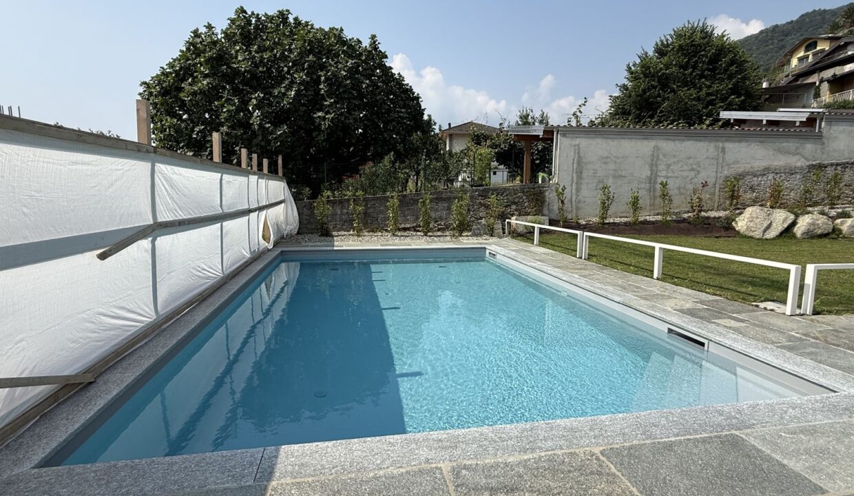 Wohnung Domaso Comer See mit Schwimmbad