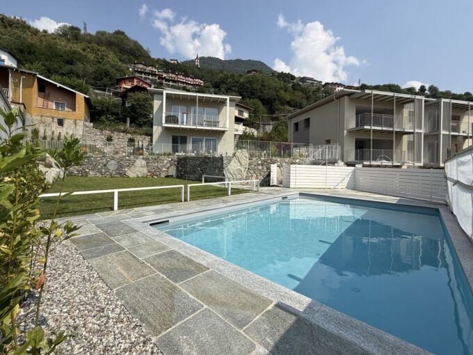 Wohnung Domaso Comer See mit Schwimmbad