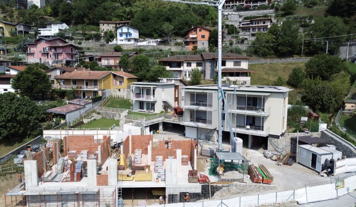 Wohnung Domaso Comer See mit Schwimmbad