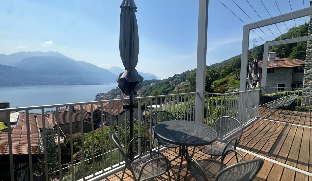 Comer See Pianello del Lario Wohnung mit Seeblick