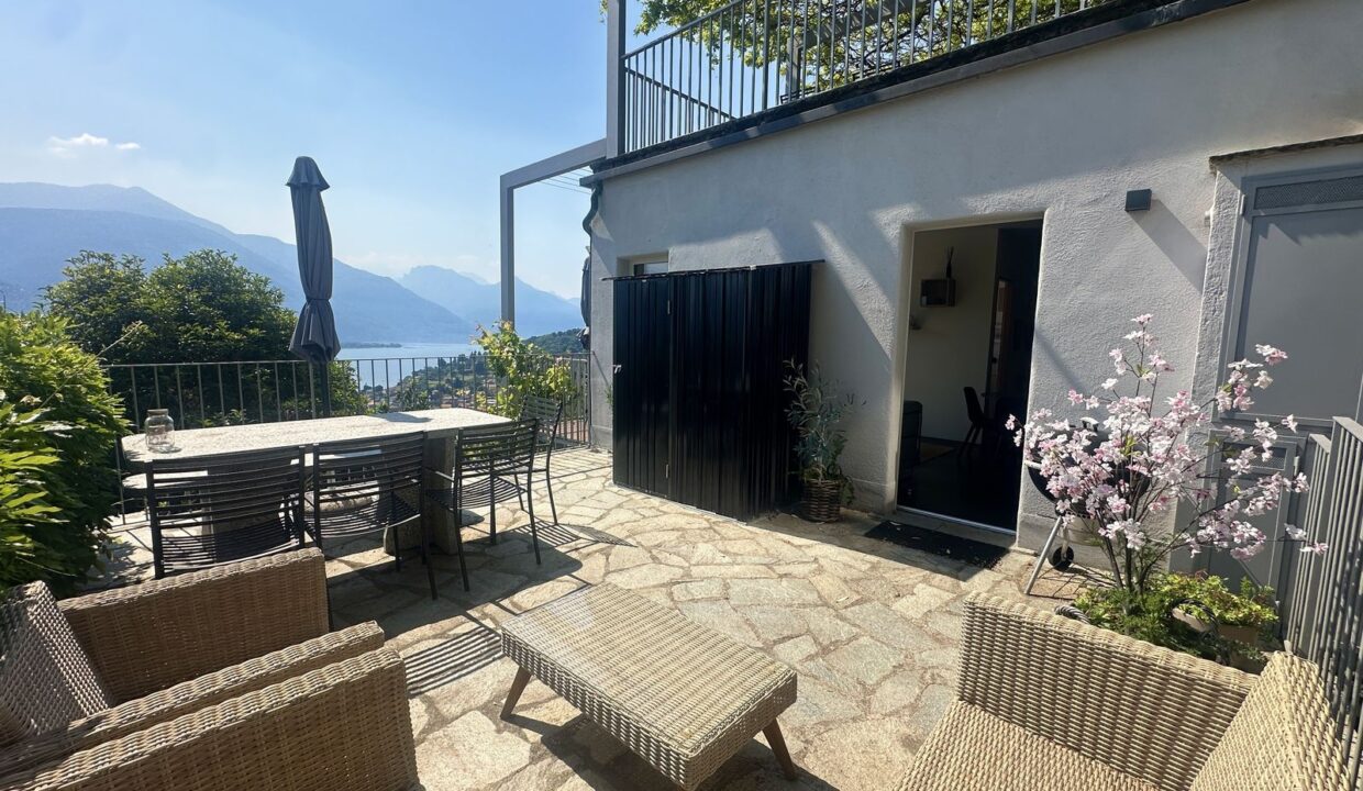 Comer See Pianello del Lario Wohnung mit Seeblick
