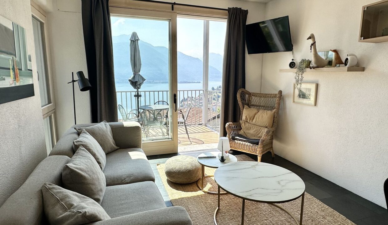 Comer See Pianello del Lario Wohnung mit Seeblick