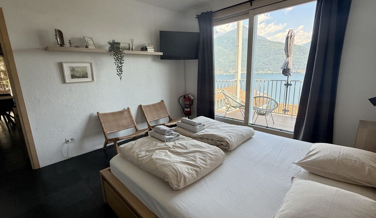 Comer See Pianello del Lario Wohnung mit Seeblick