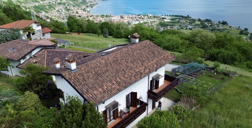Comer See Stazzona Villa mit Seeblick