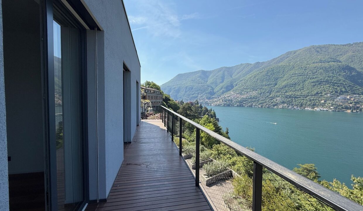 Moderne Villa Torno Comer See mit Seeblick
