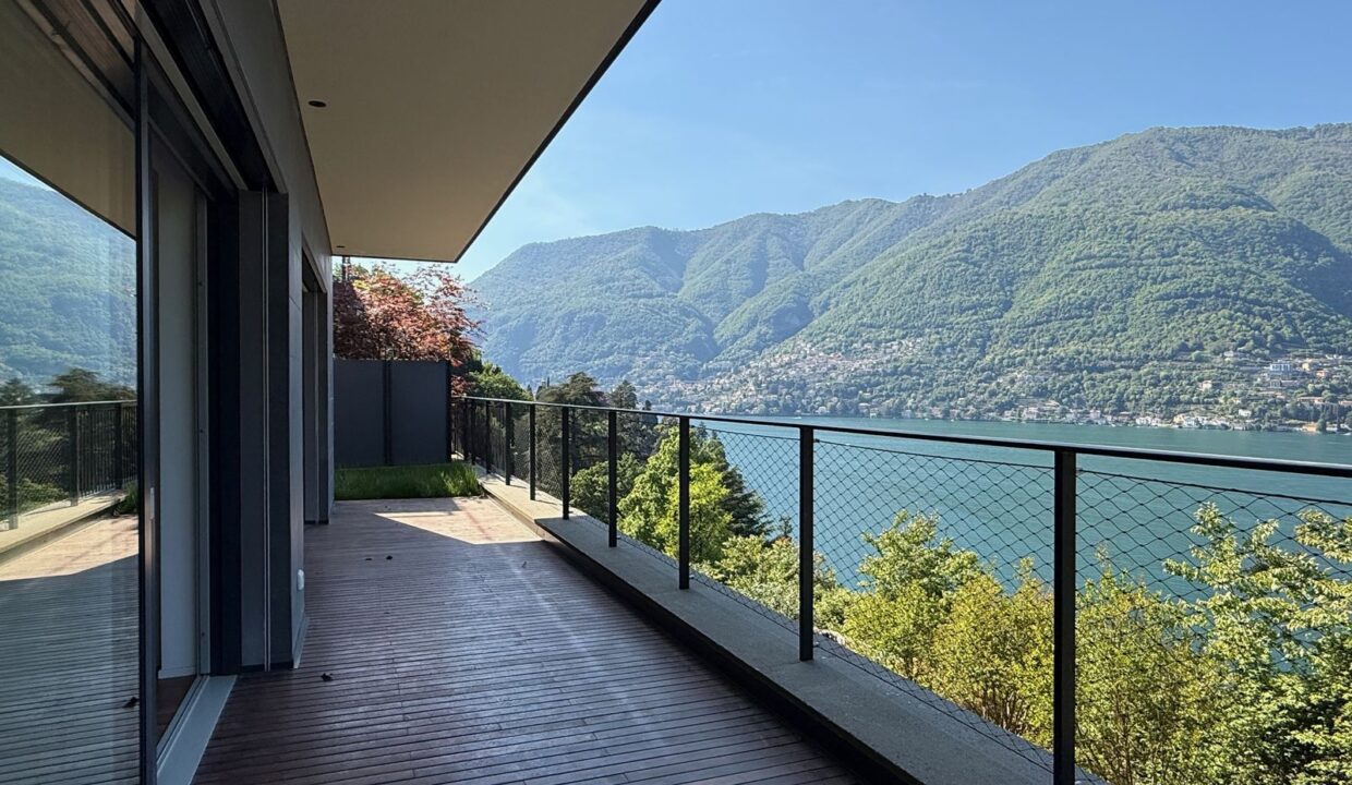 Moderne Villa Torno Comer See mit Seeblick
