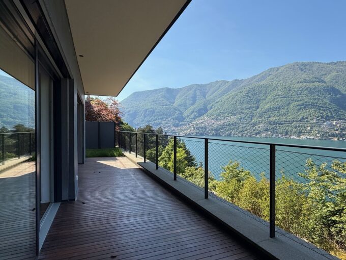 Moderne Villa Torno Comer See mit Seeblick
