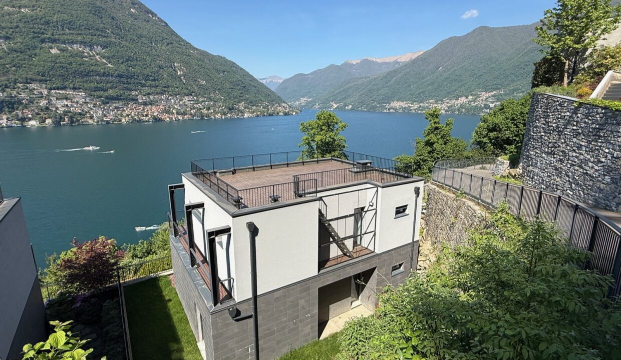 Moderne Villa Torno Comer See mit Seeblick