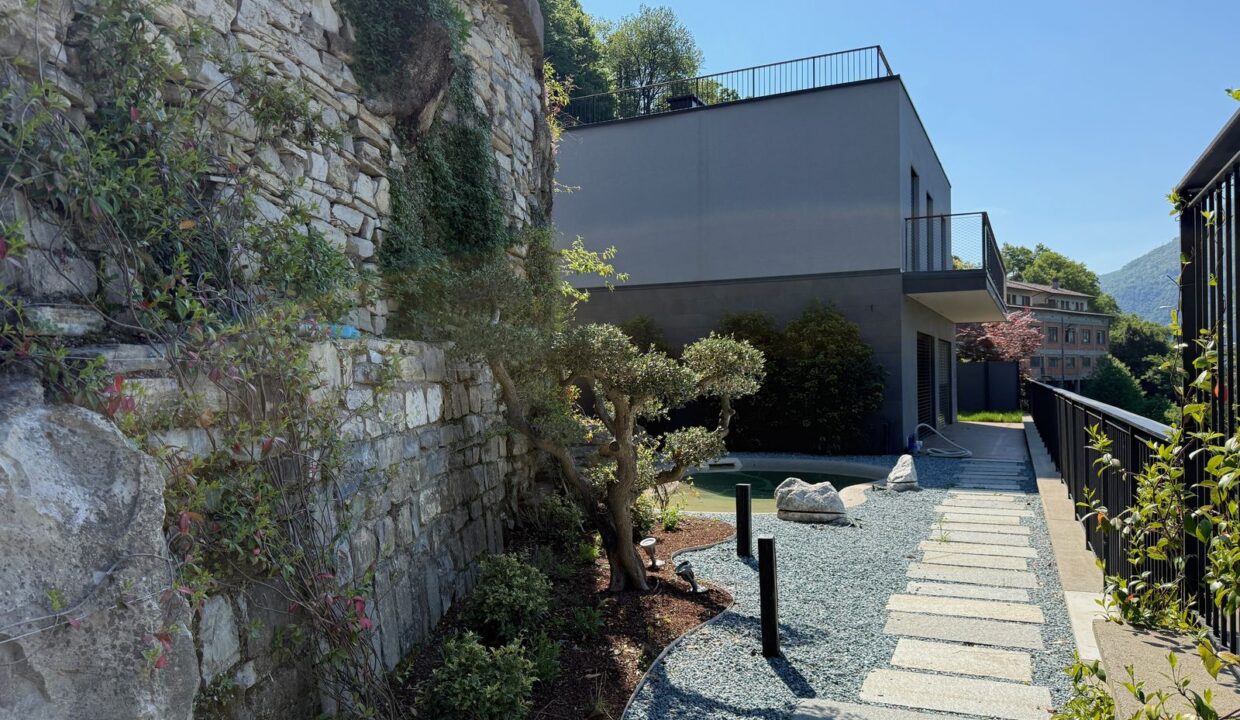 Moderne Villa Torno Comer See mit Seeblick