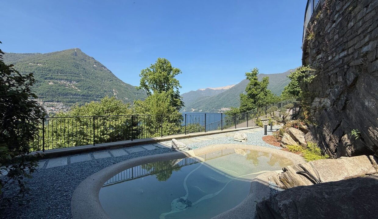 Moderne Villa Torno Comer See mit Seeblick
