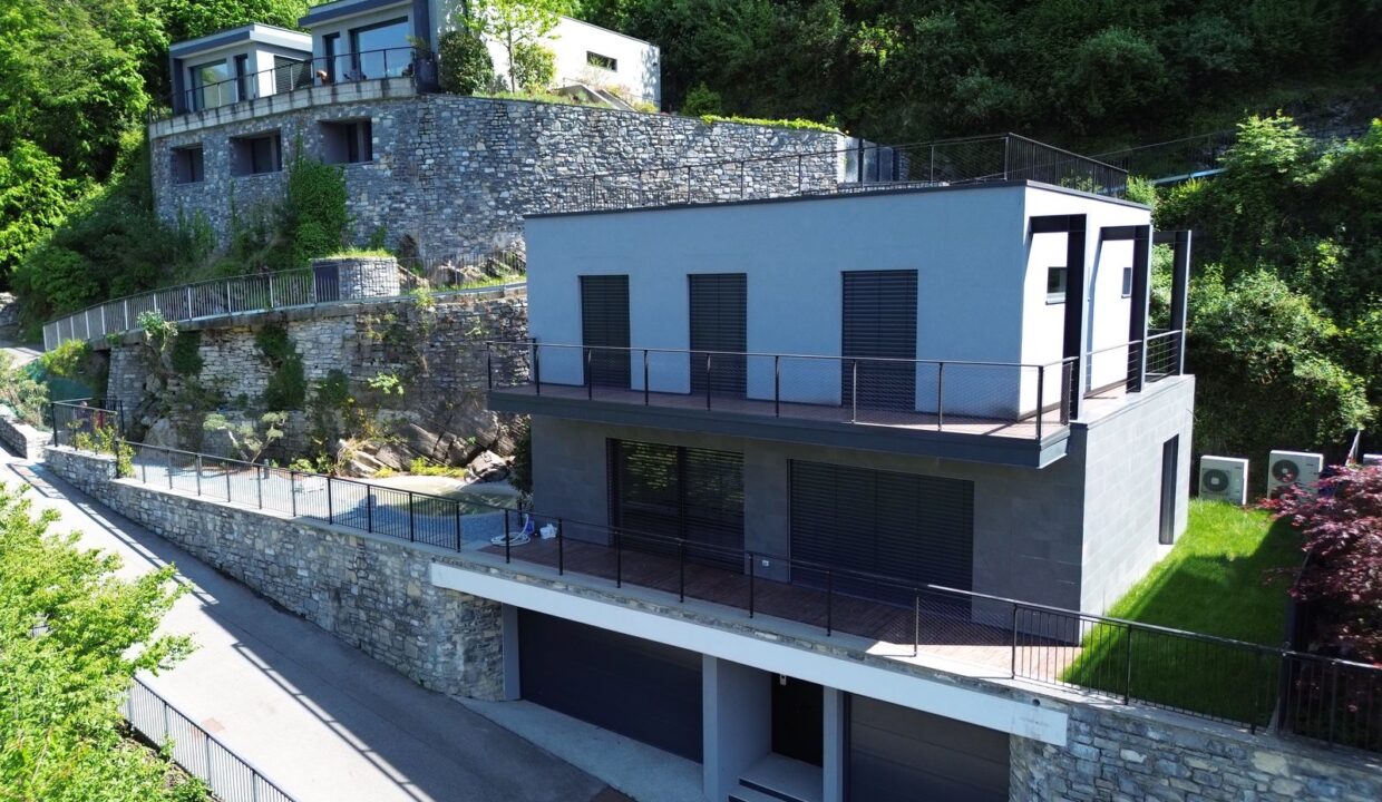 Moderne Villa Torno Comer See mit Seeblick