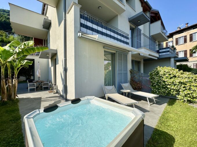 Comer See Domaso Wohnung mit Seeblick