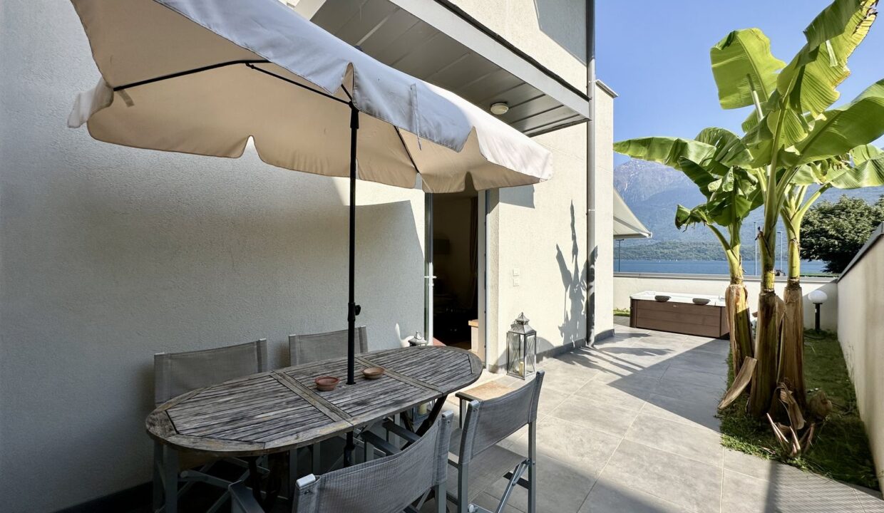 Comer See Domaso Wohnung mit Seeblick