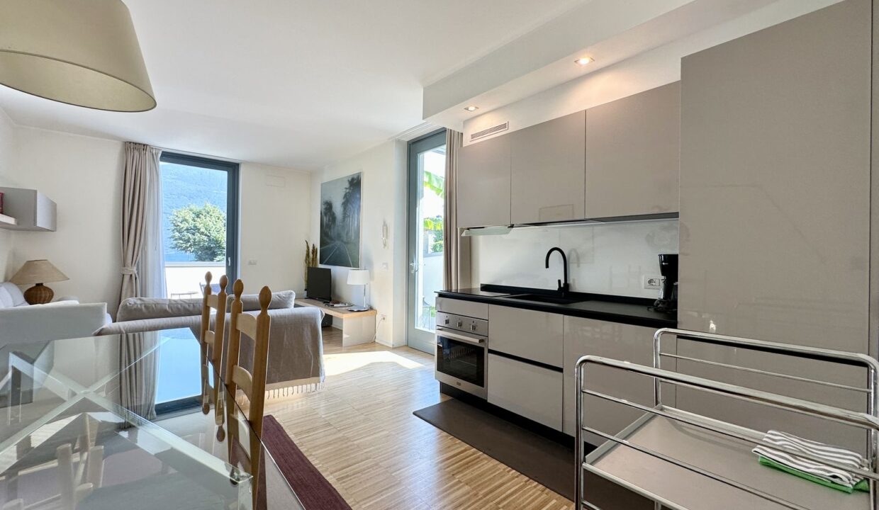 Comer See Domaso Wohnung mit Seeblick
