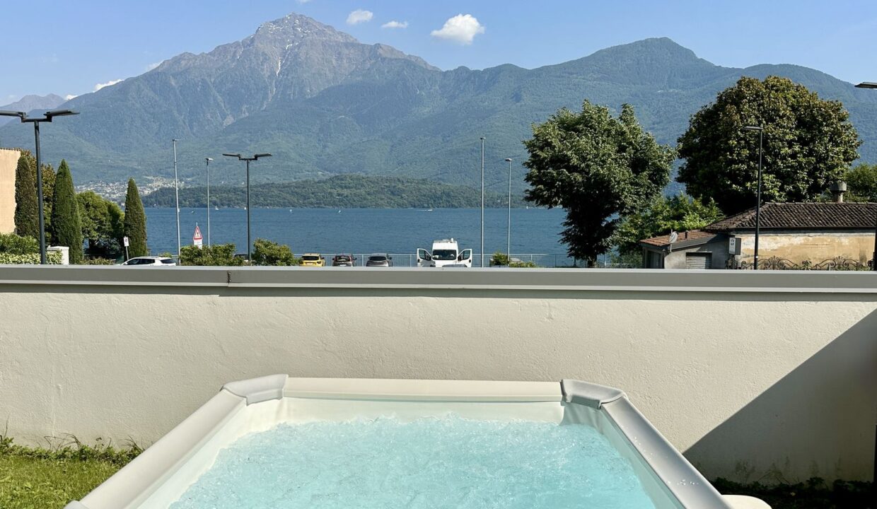 Comer See Domaso Wohnung mit Seeblick