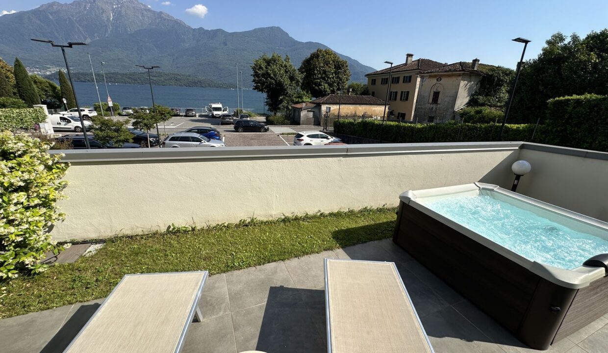 Comer See Domaso Wohnung mit Seeblick