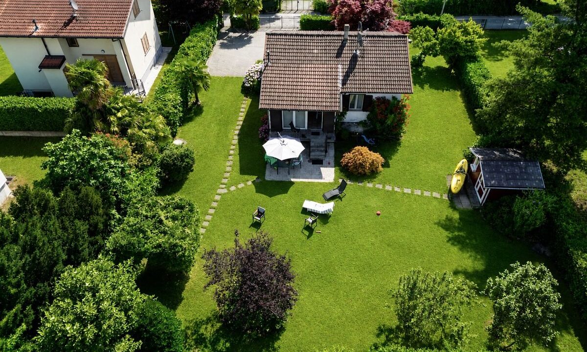 Comer See Sorico Villa mit Garten