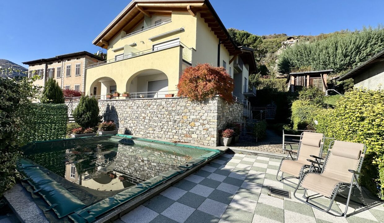 Comer See Domaso Wohnung mit Schwimmbad