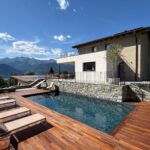 Comer See Colico Villa mit Schwimmbad und Garten