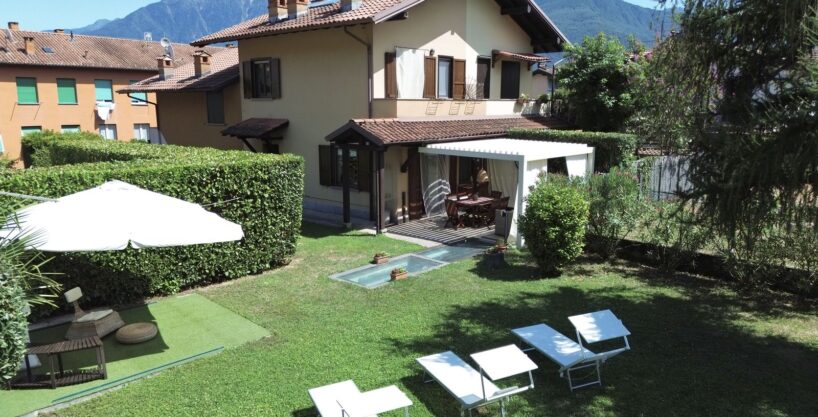 Comer See Gravedona ed Uniti Haus mit Garten und Garage