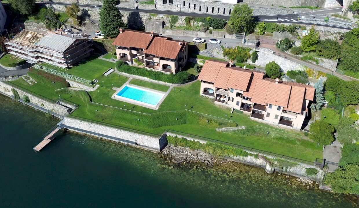 Comer See Wohnung Direkt am See mit Terrasse - Musso