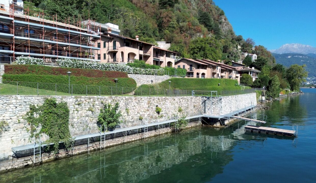 Comer See Wohnung Direkt am See mit Terrasse - Musso