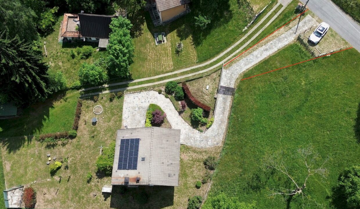 Comer See Haus mit Garten und Parkplatz