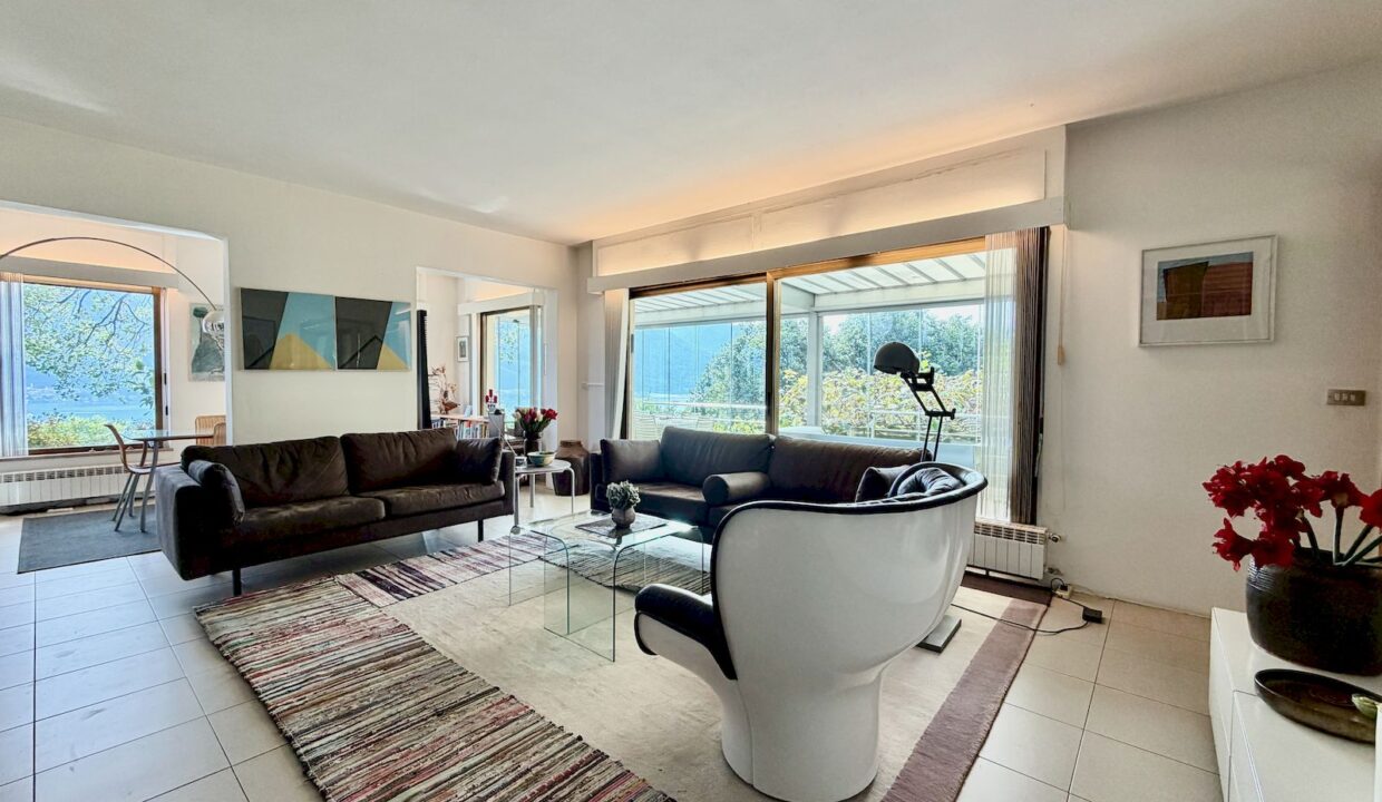 Comer See Villa mit Schwimmbad und Garten Pianello Lario