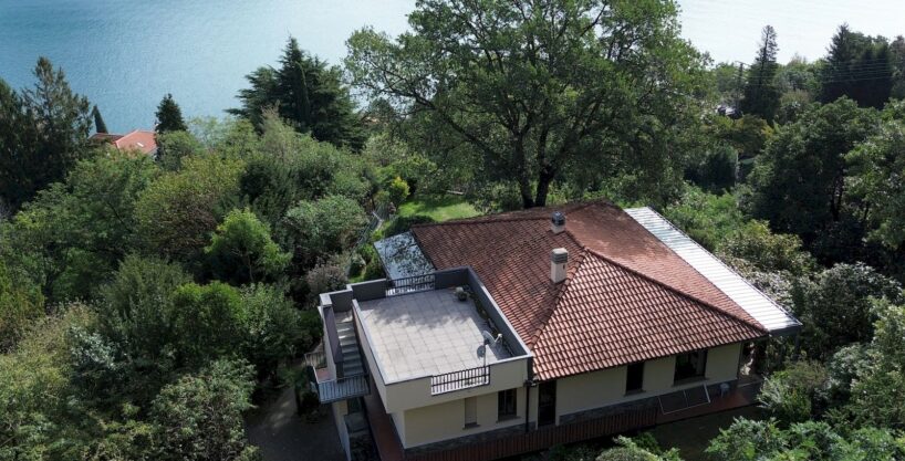 Comer See Villa mit Schwimmbad und Garten Pianello Lario