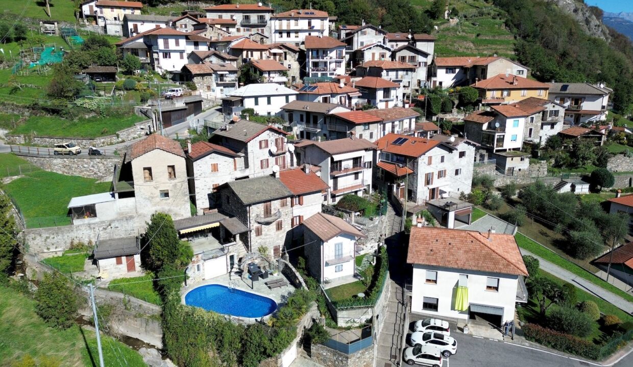 Comer See Musso Haus mit Terrasse un Seeblick