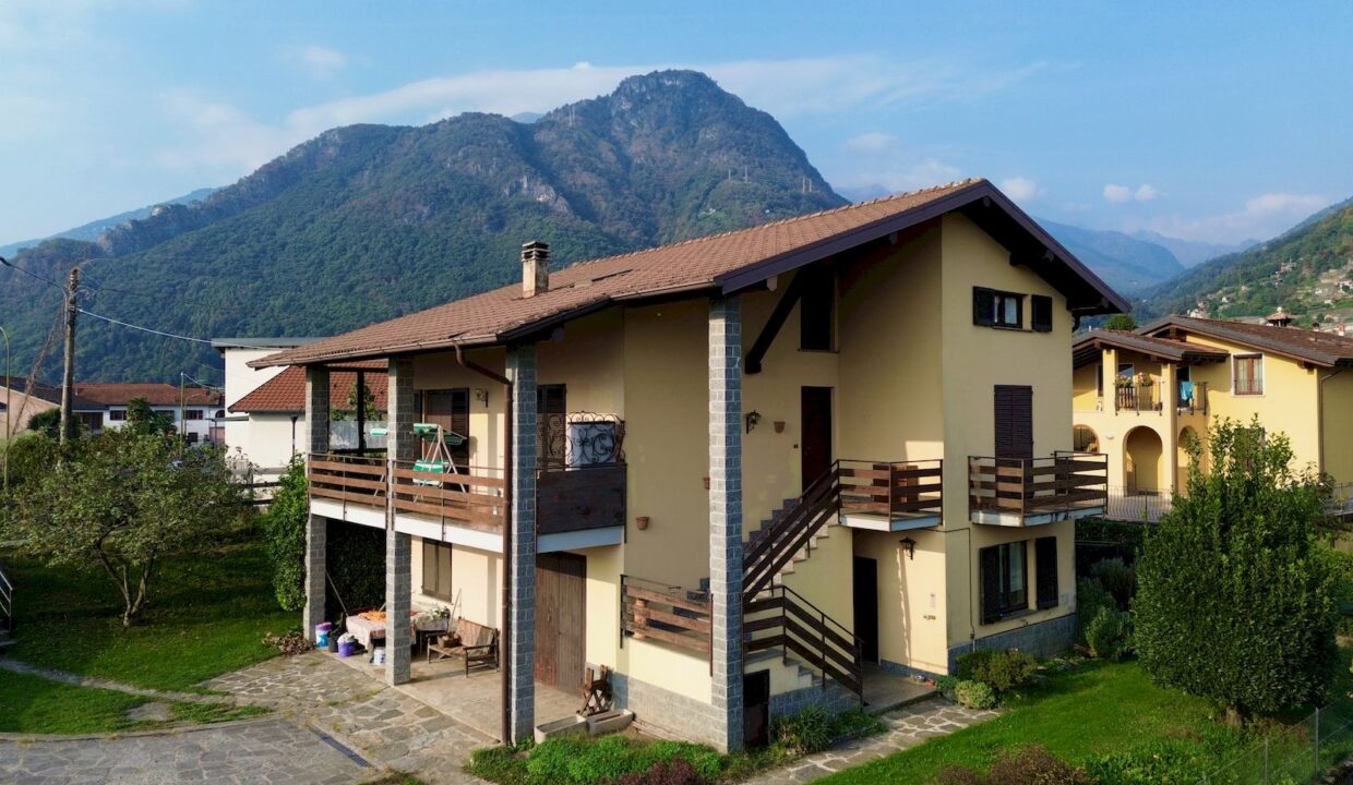 Comer See Dongo Villa mit Garten un Seeblick