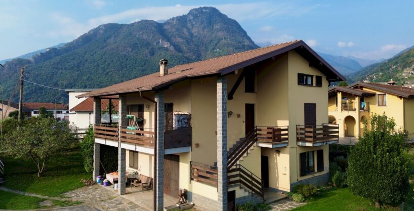 Comer See Dongo Villa mit Garten un Seeblick