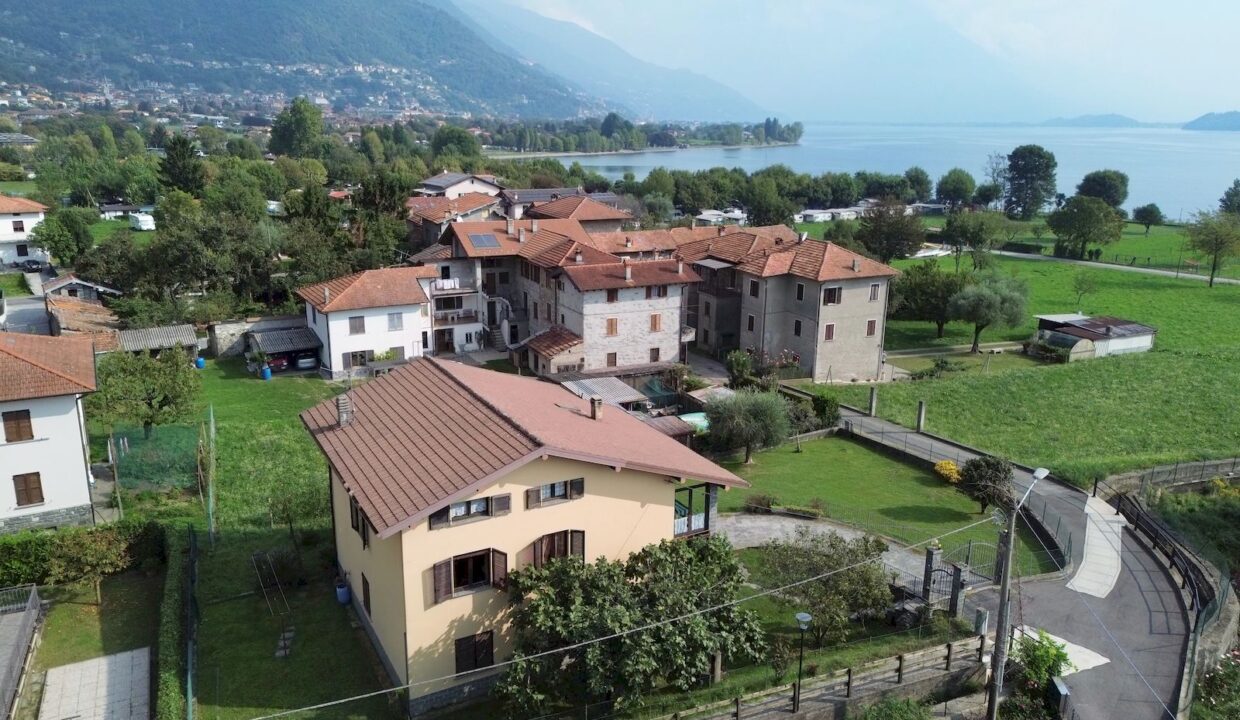 Comer See Dongo Villa mit Garten un Seeblick